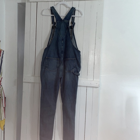 FRAME DENIM OVERALLS sz S distressed at pockets. - Picture 7 of 7